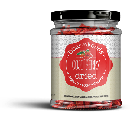 Uber Foods - Certified Organic Dried Goji Berries