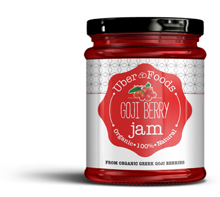 Uber Foods - Certified Organic Goji Berries Jam